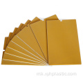 Изолација пластика 3240 епоксиден лист од жолти влакна